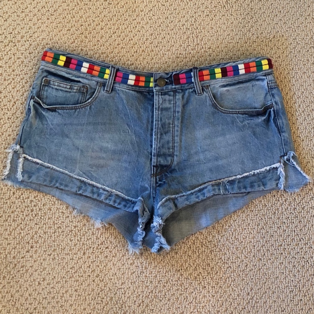 Free People Denim Shorts